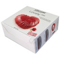 Lovely 1200 Silikomart: stampo in silicone bianco cuore intrecciato di 182x173xh68 mm con cutter
