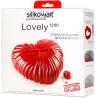 Lovely 1200 Silikomart: stampo in silicone bianco cuore intrecciato di 182x173xh68 mm con cutter