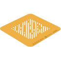Stencil linea Silikomart: stampo in silicone giallo per decoro linee 100x100xh1 mm - set 2 pz