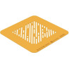 Stencil linea Silikomart: stampo in silicone giallo per decoro linee 100x100xh1 mm - set 2 pz Stencil linea Silikomart: stampo in silicone giallo per decoro linee 100x100xh1 mm - set 2 pz