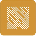 Stencil linea Silikomart: stampo in silicone giallo per decoro linee 100x100xh1 mm - set 2 pz