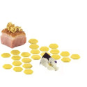 Stencil miele Silikomart: stampo in silicone giallo per decoro alveoli 100x77xh1 mm - set 2 pz