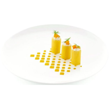 Stencil losanga Silikomart: stampo in silicone giallo per decoro geometrico 137x72xh1 mm - set 2 pz Stencil losanga Silikomart: stampo in silicone giallo per decoro geometrico 137x72xh1 mm - set 2 pz