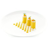 Stencil losanga Silikomart: stampo in silicone giallo per decoro geometrico 137x72xh1 mm - set 2 pz Stencil losanga Silikomart: stampo in silicone giallo per decoro geometrico 137x72xh1 mm - set 2 pz