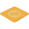 Stencil fiore di loto Silikomart: stampo in silicone giallo per decori a forma di fiore di loto ⌀100 h 1 mm - set 2 pz Stencil fiore di loto Silikomart: stampo in silicone giallo per decori a forma di fiore di loto ⌀100 h 1 mm - set 2 pz