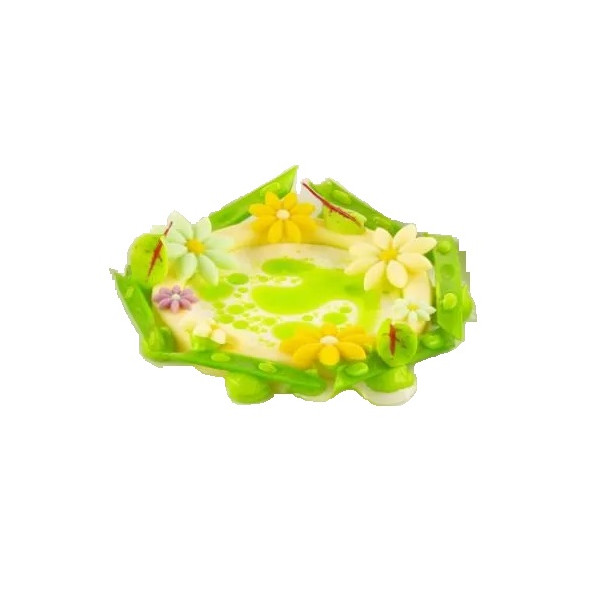 Margherita linea Naturae Silikomart: stampo in silicone giallo 76 decori margherite di 4 dimensioni