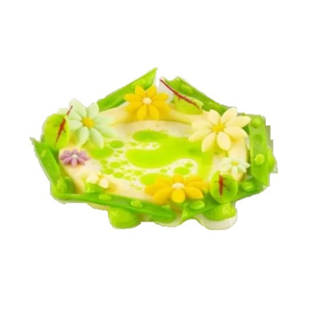 Margherita linea Naturae Silikomart: stampo in silicone giallo 76 decori margherite di 4 dimensioni Margherita linea Naturae Silikomart: stampo in silicone giallo 76 decori margherite di 4 dimensioni
