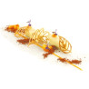 Taiga, linea Naturae, Silikomart; stampo silicone giallo 56 decori di 3 forme di foglie diverse Taiga, linea Naturae, Silikomart; stampo silicone giallo 56 decori di 3 forme di foglie diverse