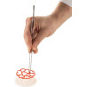 Mini love decor Silikomart: set 6 stampi in silicone bianco o tappeto decorativo cuoricini di ø60xh1,7 mm Mini love decor Silikomart: set 6 stampi in silicone bianco o tappeto decorativo cuoricini di ø60xh1,7 mm