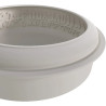 Stampo Endless Silikomart: torta adornata o bendata in silicone grigio ø19 cm ed h 55 cm Stampo Endless Silikomart: torta adornata o bendata in silicone grigio ø19 cm ed h 55 cm