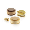 Kit bon bon ice Silikomart: 1 stampo silicone e 1 stampo tritan per 12 bon bon o macaron gelato ø44 mm Kit bon bon ice Silikomart: 1 stampo silicone e 1 stampo tritan per 12 bon bon o macaron gelato ø44 mm