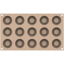 Kit bon bon ice Silikomart: stampo silicone per 12 ripieni del bon bon o macaron gelato ø44 mm