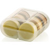 Kit bon bon ice Silikomart: stampo tritan per gusci di cioccolato del bon bon o macaron gelato ø44 mm