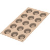 Kit bon bon ice Silikomart: stampo silicone per 15 ripieni del bon bon o macaron gelato ø44 mm