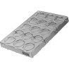 Kit bon bon ice Silikomart: stampo tritan per 15 gusci di cioccolato del bon bon o macaron gelato ø44 mm