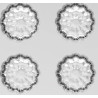 Cannelé 01 P Silikomart: stampo in tritan per 24 cannelle di cioccolato di ø25xh21 mm Cannelé 01 P Silikomart: stampo in tritan per 24 cannelle di cioccolato di ø25xh21 mm