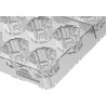 Cannelé 01 P Silikomart: stampo in tritan per 24 cannelle di cioccolato di ø25xh21 mm Cannelé 01 P Silikomart: stampo in tritan per 24 cannelle di cioccolato di ø25xh21 mm