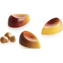 Aurora P Silikomart stampo tritan 24 cioccolatini a forma di petali 40x25xh17 mm