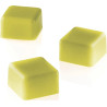 Quadro 01 P Silikomart: stampo tritan, CH015 linea Chocado per 24 cioccolatini quadrati di 25x25xh15 mm