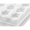 Ovale 01 P Silikomart: stampo Tritan CH014 linea Chocado per 24 cioccolatini ovali 33x23 h 15 mm Ovale 01 P Silikomart: stampo Tritan CH014 linea Chocado per 24 cioccolatini ovali 33x23 h 15 mm