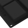 Rectangle Silikomart: stampo silicone nero SQ095 sessantaquaranta 36 mini tortine 87x48xh15 mm