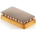 Rectangle Silikomart stampo silicone nero sessantaquaranta 36 mini tortine 87x48xh15 mm