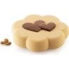 Happy Spring Silikomart: stampo silicone fiore ø20xh4,5 cm e 2 placche per decori di cioccolato Happy Spring Silikomart: stampo silicone fiore ø20xh4,5 cm e 2 placche per decori di cioccolato