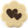 Happy Spring Silikomart: stampo silicone fiore ø20xh4,5 cm e 2 placche per decori di cioccolato