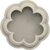 Happy Spring Silikomart: stampo silicone fiore ø20xh4,5 cm e 2 placche per decori di cioccolato Happy Spring Silikomart: stampo silicone fiore ø20xh4,5 cm e 2 placche per decori di cioccolato