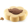 Happy Spring Silikomart: stampo silicone fiore ø20xh4,5 cm e 2 placche per decori di cioccolato Happy Spring Silikomart: stampo silicone fiore ø20xh4,5 cm e 2 placche per decori di cioccolato
