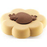 Happy Spring Silikomart: stampo silicone fiore ø20xh4,5 cm e 2 placche per decori di cioccolato Happy Spring Silikomart: stampo silicone fiore ø20xh4,5 cm e 2 placche per decori di cioccolato