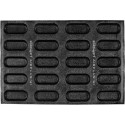 Mini Plumcake Air Plus 41 Silikomart stampo silicone microforato 60x40 per 20 mini baguette