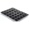 Air Plus 20 Square 30x40 da Silikomart: stampo microforato in silicone e fibra di vetro 30 impronte 3,5x3,5xh1,6 cm