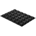 Air Plus 20 Square 30x40 da Silikomart: stampo microforato in silicone e fibra di vetro 30 impronte 3,5x3,5xh1,6 cm