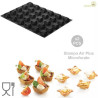Air Plus 20 Square 30x40 da Silikomart: set 2 stampi microforati in silicone e fibra di vetro 60
