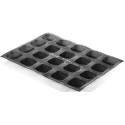 Air Plus 17 Square 30x40 Silikomart: stampo silicone e fibra di vetro microforato 20 impronte 5x5xh2 cm