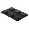 Air Plus 19 Square 30x40 Silikomart: stampo silicone e fibra di vetro microforato 6 impronte 8,5x8,5xh2 cm Air Plus 19 Square 30x40 Silikomart: stampo silicone e fibra di vetro microforato 6 impronte 8,5x8,5xh2 cm