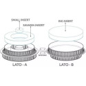 Multi inserto round Silikomart: stampo silicone multi inserti tondi ø150/92 h 25 mm ø175 h 25 mm