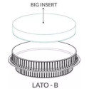 Multi inserto round Silikomart: stampo silicone multi inserti tondi lato B ø175 h 25 mm