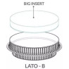 Multi inserto round Silikomart: stampo silicone multi inserti tondi lato B ø175 h 25 mm Multi inserto round Silikomart: stampo silicone multi inserti tondi lato B ø175 h 25 mm