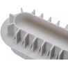 Inserto buche universale Silikomart: stampo silicone grigio a doppio inserto 200x35xh30 mm 220x50xh40 mm Inserto buche universale Silikomart: stampo silicone grigio a doppio inserto 200x35xh30 mm 220x50xh40 mm