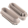 Inserto buche universale Silikomart: stampo silicone grigio a doppio inserto 200x35xh30 mm 220x50xh40 mm