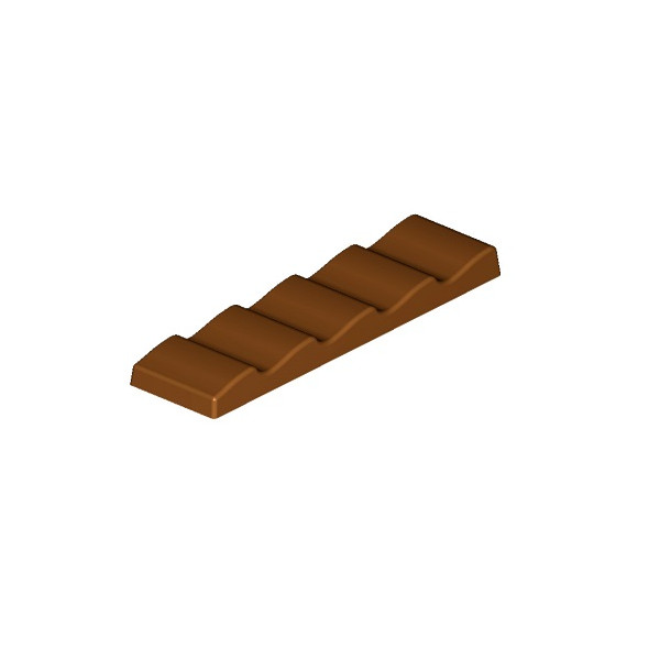 Stampo barretta cioccolato 5 scalini in policarbonato 11,4x3,1xh0,9 cm da 30 g