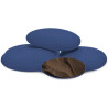 Choco Nuance blu al cioccolato fondente 70%: confetti nuance blu Maxtris 1 Kg