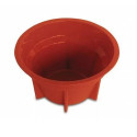 Muffin Silikomart: stampo silicone monoporzione grande ø9xh5 cm 193 ml