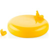 Eclisse Silikomart: stampo in silicone per torte a disco effetto 3D, diametro 18 cm, altezza 4,5 cm Eclisse Silikomart: stampo in silicone per torte a disco effetto 3D, diametro 18 cm, altezza 4,5 cm