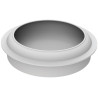Eclisse Silikomart: stampo in silicone per torte a disco effetto 3D, diametro 18 cm, altezza 4,5 cm Eclisse Silikomart: stampo in silicone per torte a disco effetto 3D, diametro 18 cm, altezza 4,5 cm