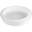 Essenziale 1000 Silikomart: stampo in silicone bianco per semifreddi tondi di ø18xh4 cm