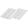 Essenziale 30 Silikomart: stampo tondo in silicone bianco per semifreddi mignon ø45h20 mm Essenziale 30 Silikomart: stampo tondo in silicone bianco per semifreddi mignon ø45h20 mm