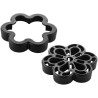 Marguerite Silikomart: set 2 tagliapasta stampi T-Plus+ per margherite di ø13,5 xh2,5 cm